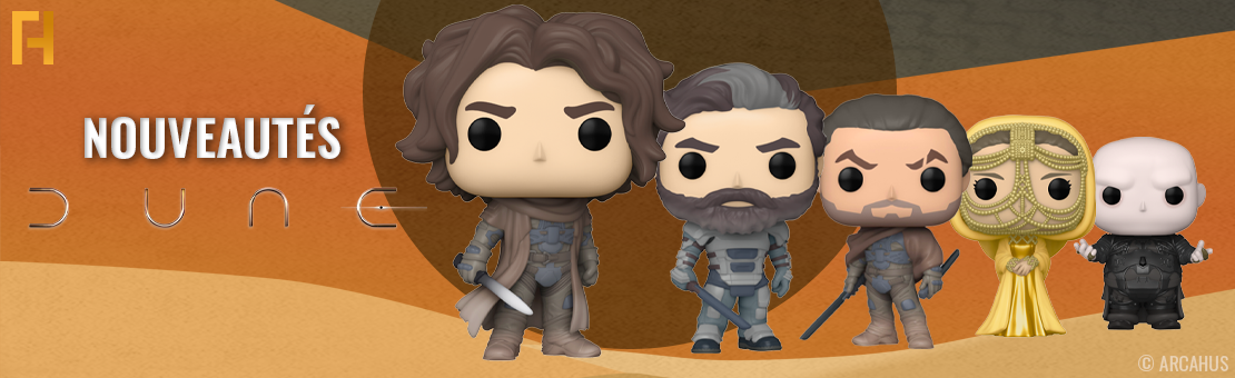 Nouvelles figurines Pop! DUNE